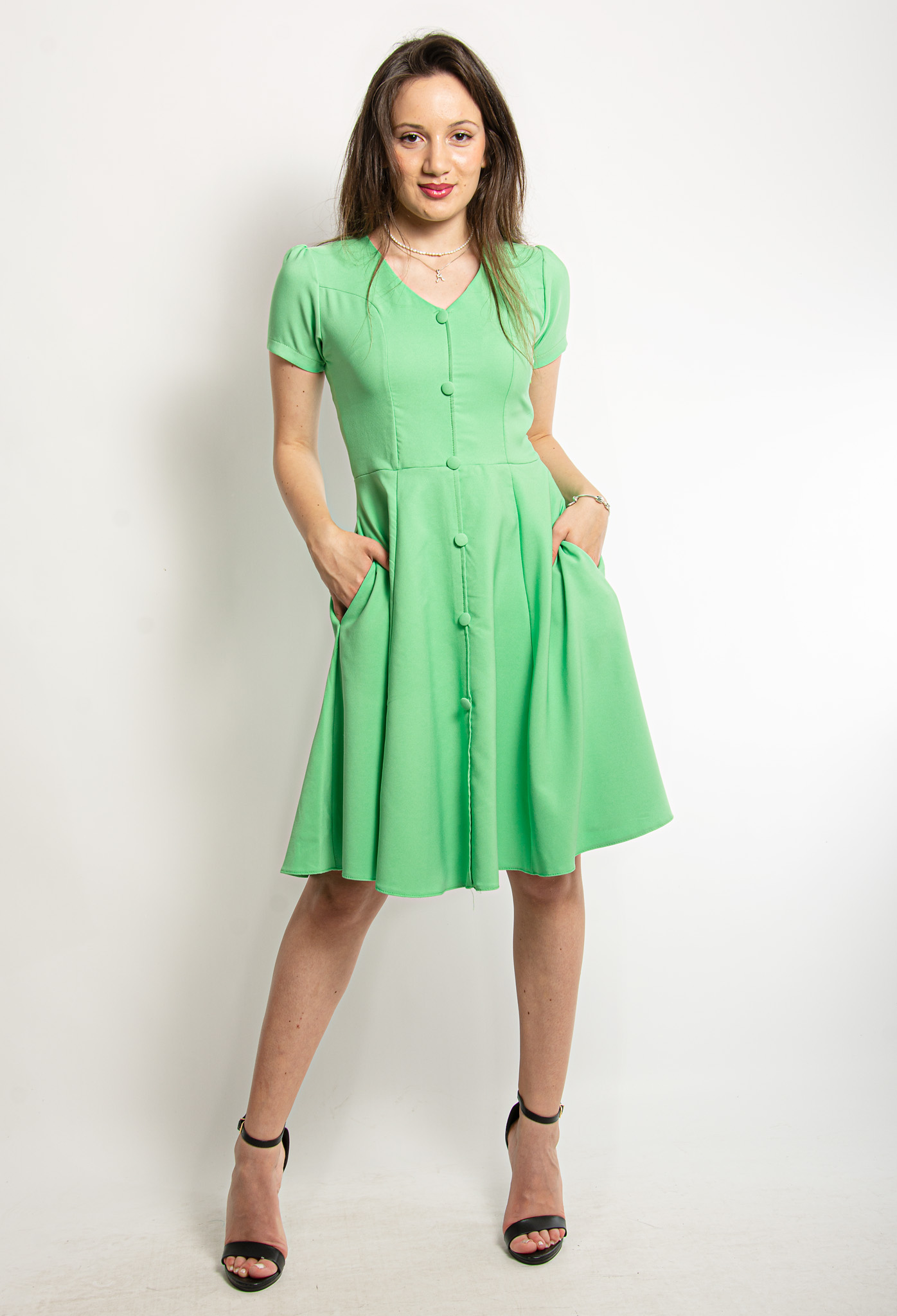 Φόρεμα Vintage Πράσινο | EllenBoutique