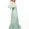 Φόρεμα Αρχαιοελληνικό με Κοράλλια Τυρκουάζ | EllenBoutique